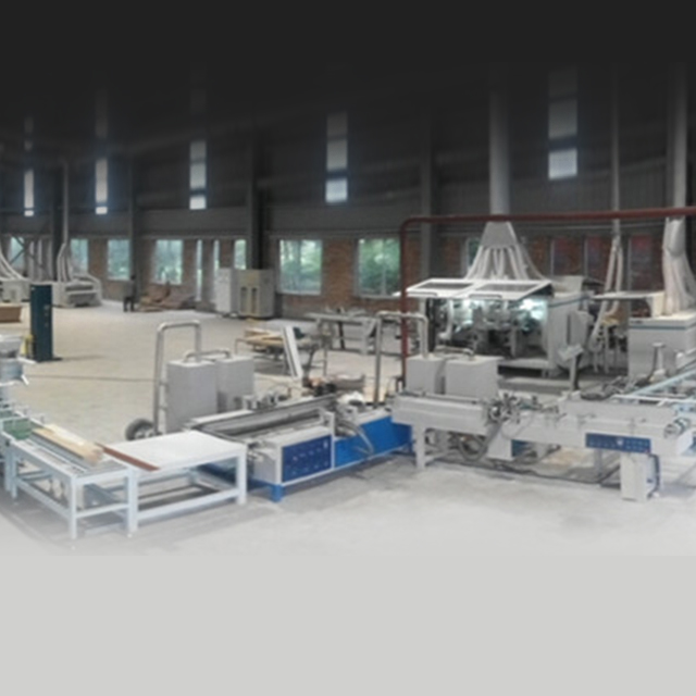 automatic laminate flooring production line