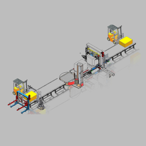 Flooring Automatic Packaging Line