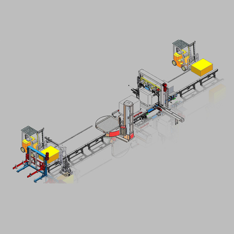 Flooring Automatic Packaging Line