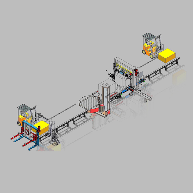 Flooring Automatic Packaging Line